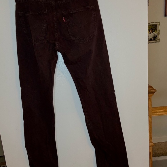 Levi's Men's Black Denim Jeans - Picture 2 of 3
